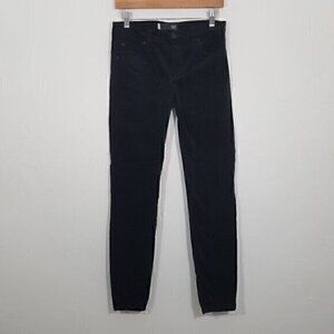Kut from the‎ Kloth Corduroy DIANA High Rise Fab Ab Skinny Stretch Pants Black 4